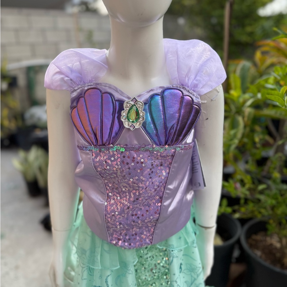 Disney Mermaid Costume - Purple and Green